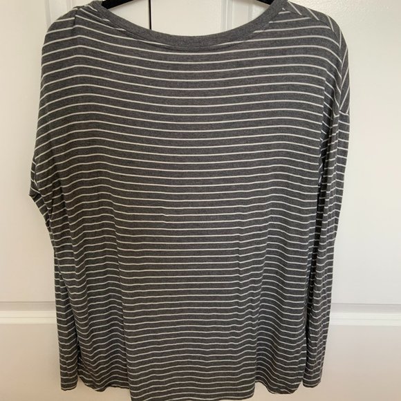 AE Striped Long-Sleeve Shirt - Picture 2 of 3